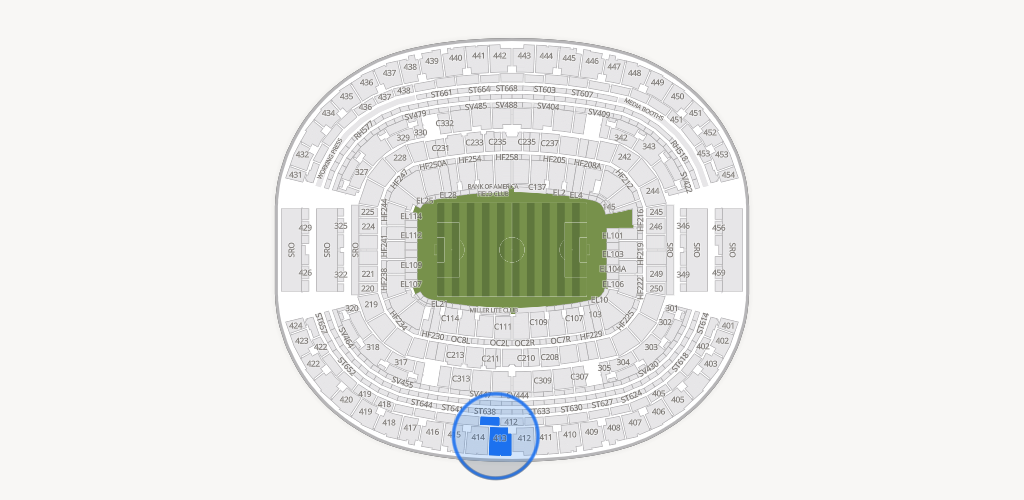 AT&T Stadium Seating Chart