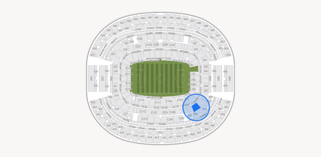 AT&T Stadium Seating Chart