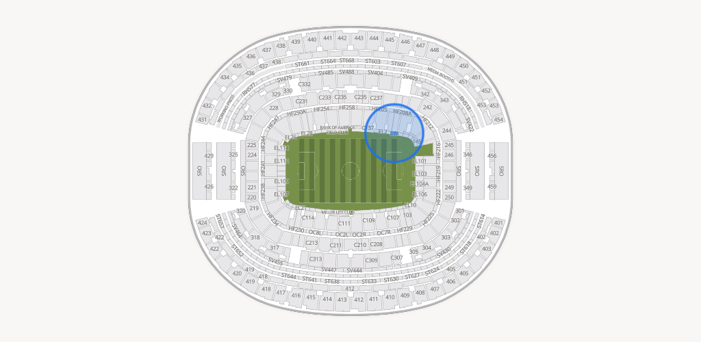 AT&T Stadium Seating Chart