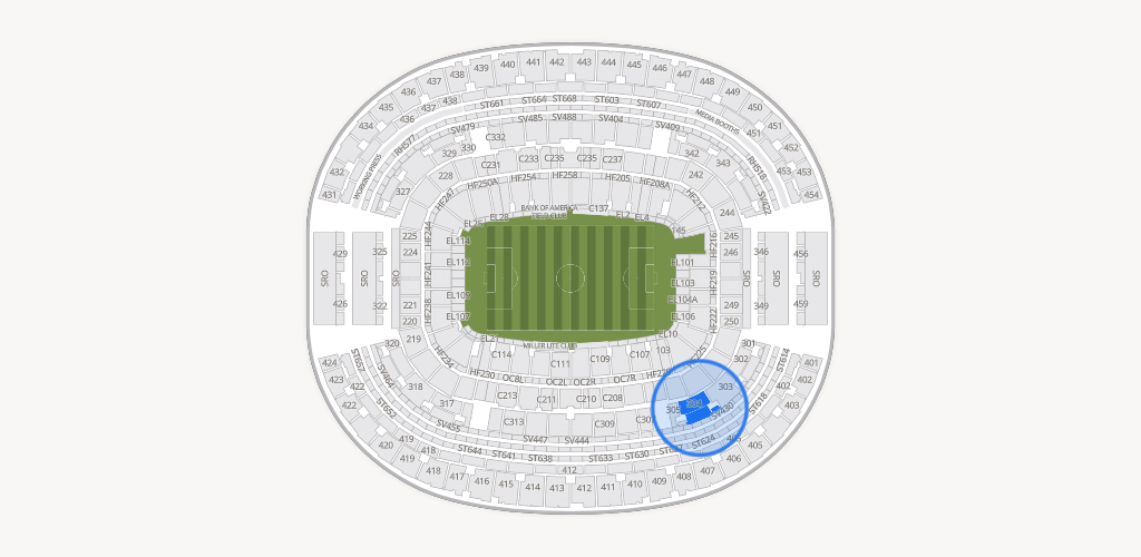 AT&T Stadium Seating Chart