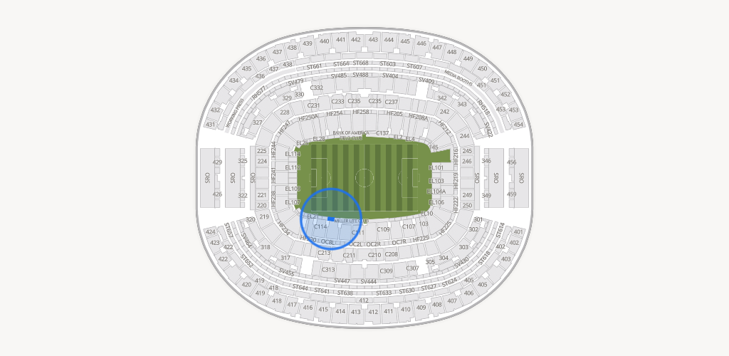 AT&T Stadium Seating Chart