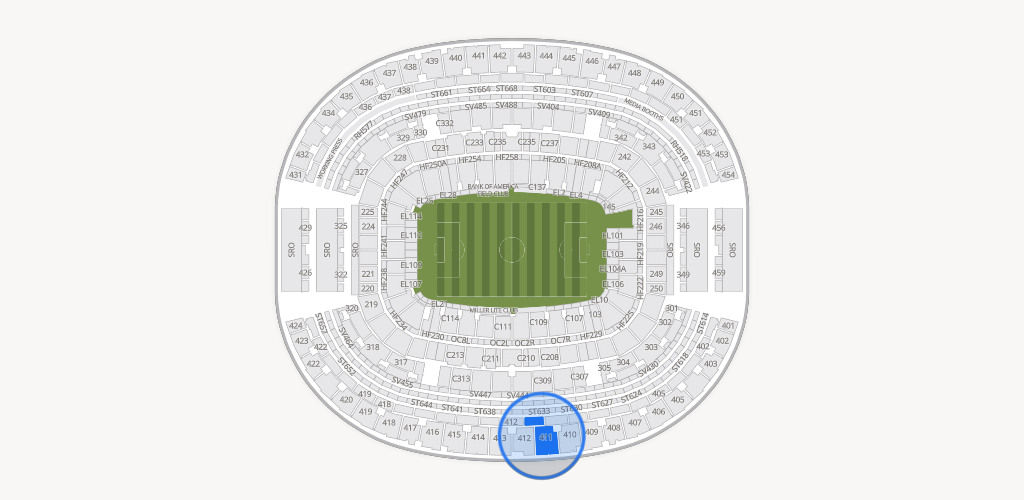 AT&T Stadium Seating Chart