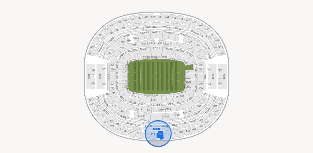 AT&T Stadium Seating Chart