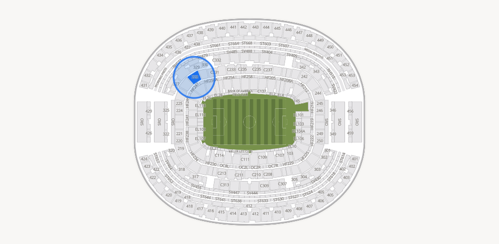 AT&T Stadium Seating Chart