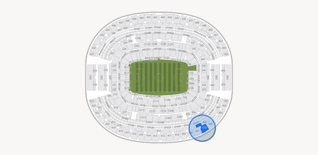 AT&T Stadium Seating Chart