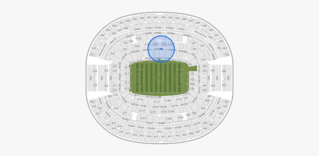 AT&T Stadium Seating Chart