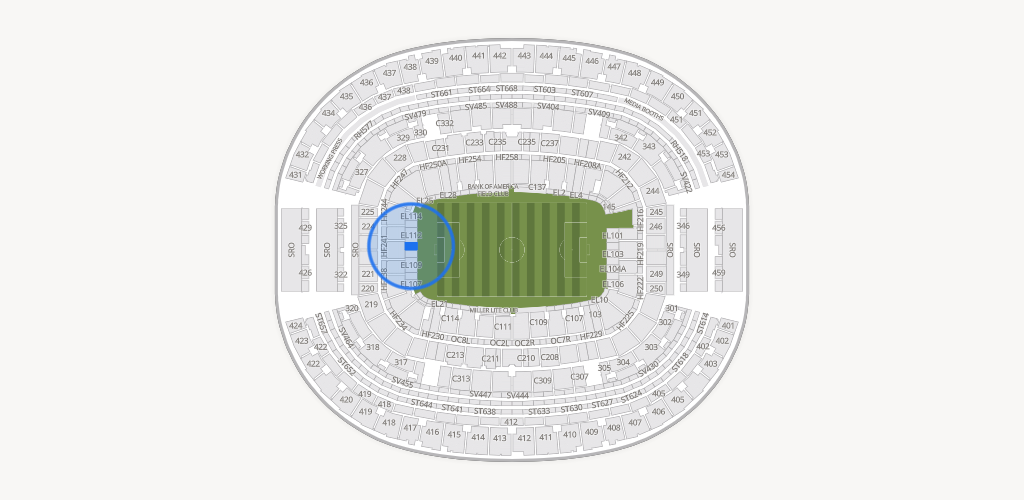 AT&T Stadium Seating Chart