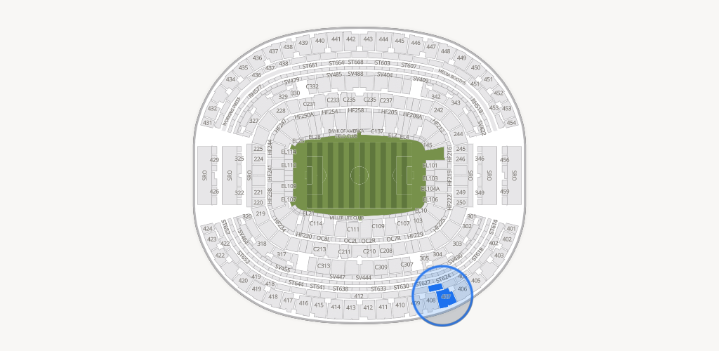 AT&T Stadium Seating Chart