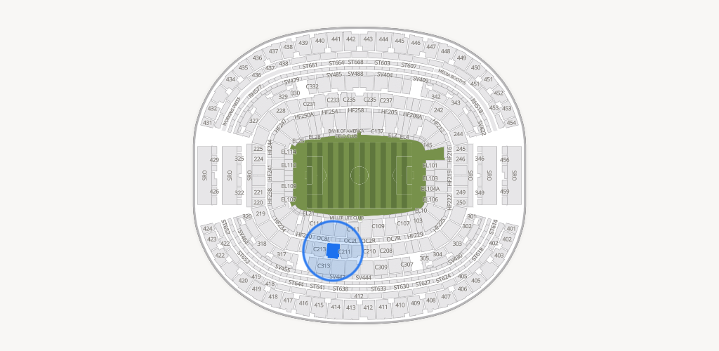 AT&T Stadium Seating Chart