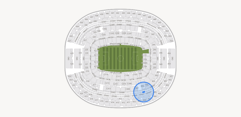 AT&T Stadium Seating Chart