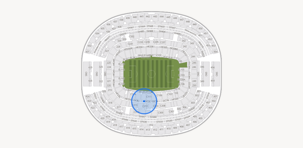 AT&T Stadium Seating Chart