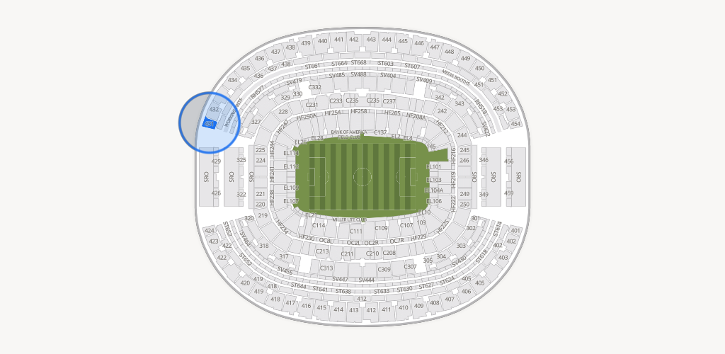 AT&T Stadium Seating Chart