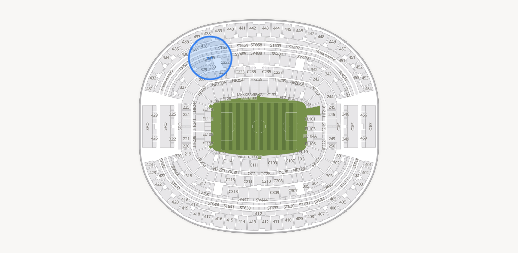 AT&T Stadium Seating Chart