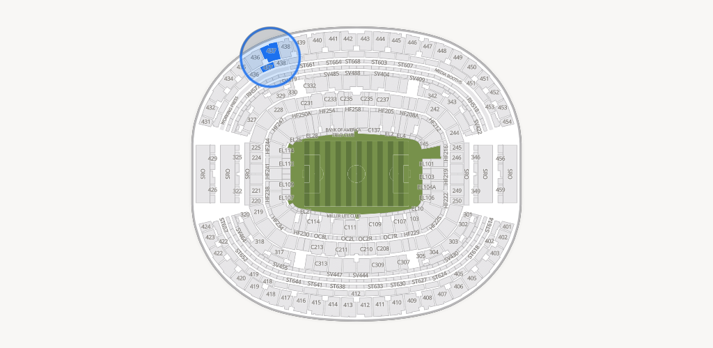 AT&T Stadium Seating Chart