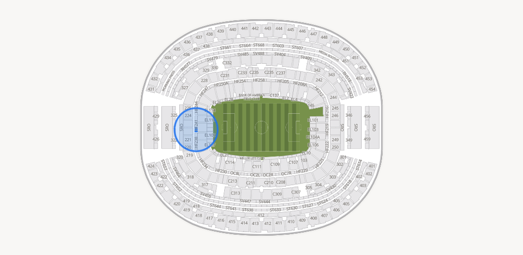 AT&T Stadium Seating Chart