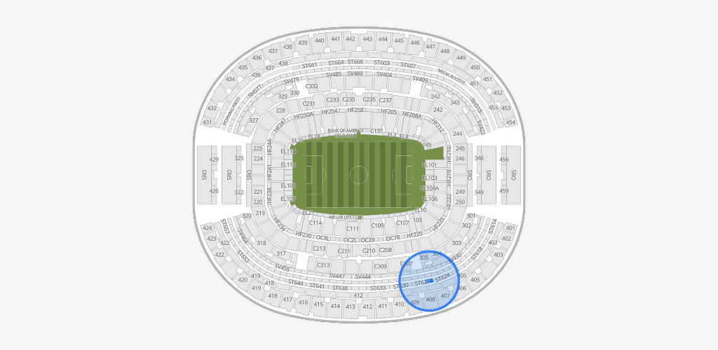 AT&T Stadium Seating Chart