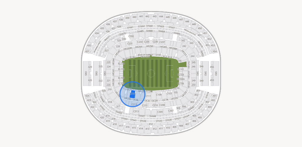 AT&T Stadium Seating Chart
