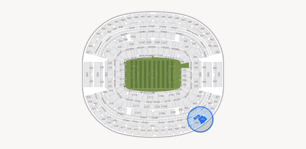 AT&T Stadium Seating Chart