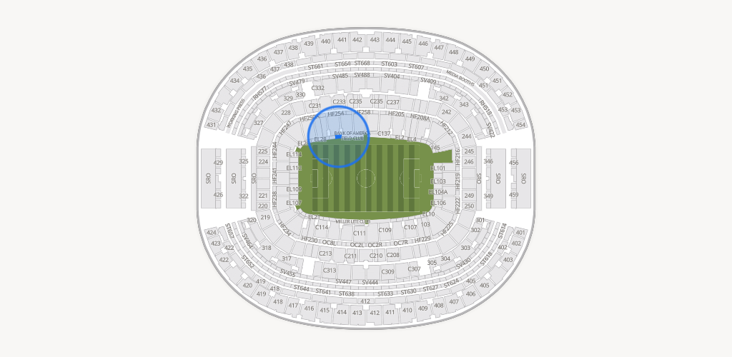 AT&T Stadium Seating Chart
