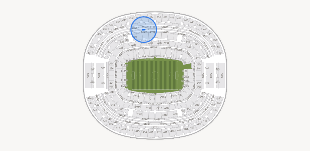 AT&T Stadium Seating Chart