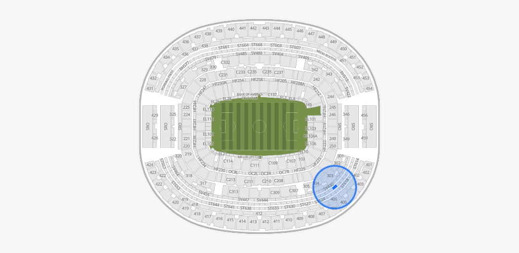 AT&T Stadium Seating Chart