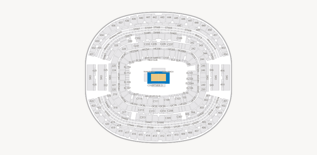 AT&T Stadium Seating Chart