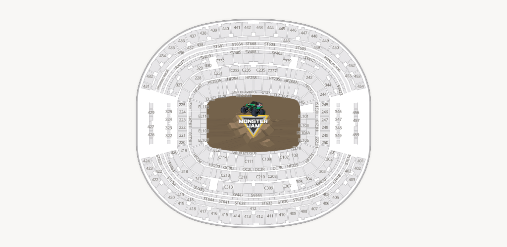 AT&T Stadium Seating Chart