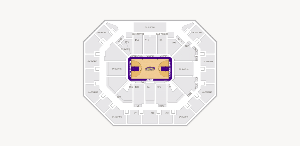 Atlantic Union Bank Center Seating Chart
