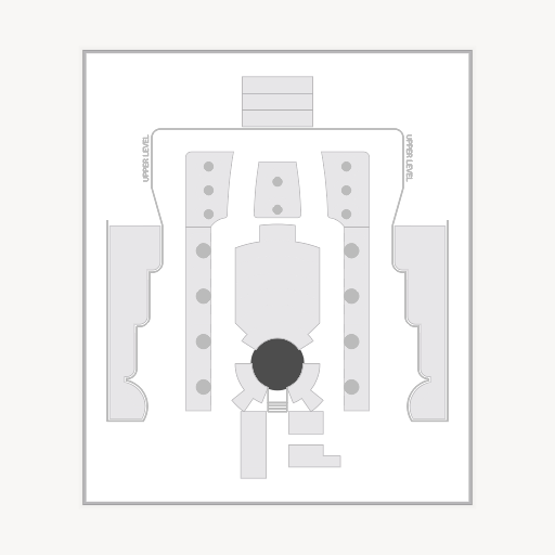 Atomic Saloon in the Grand Canal Shoppes seating chart