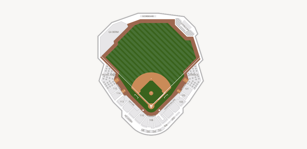Atrium Health Ballpark Seating Chart