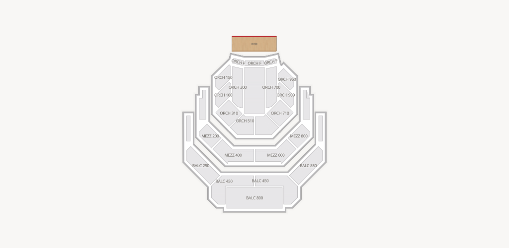 Atwood Concert Hall at Alaska Center Seating Chart