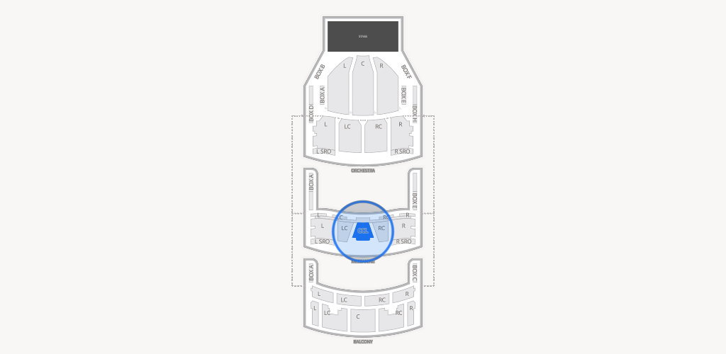 Au-Rene Theater at the Broward Center Seating Chart