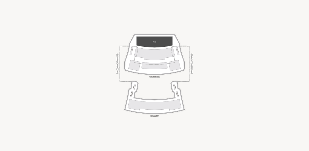 Clyde and Sandra Strickland Grand Stage at Aurora Theatre Seating Chart