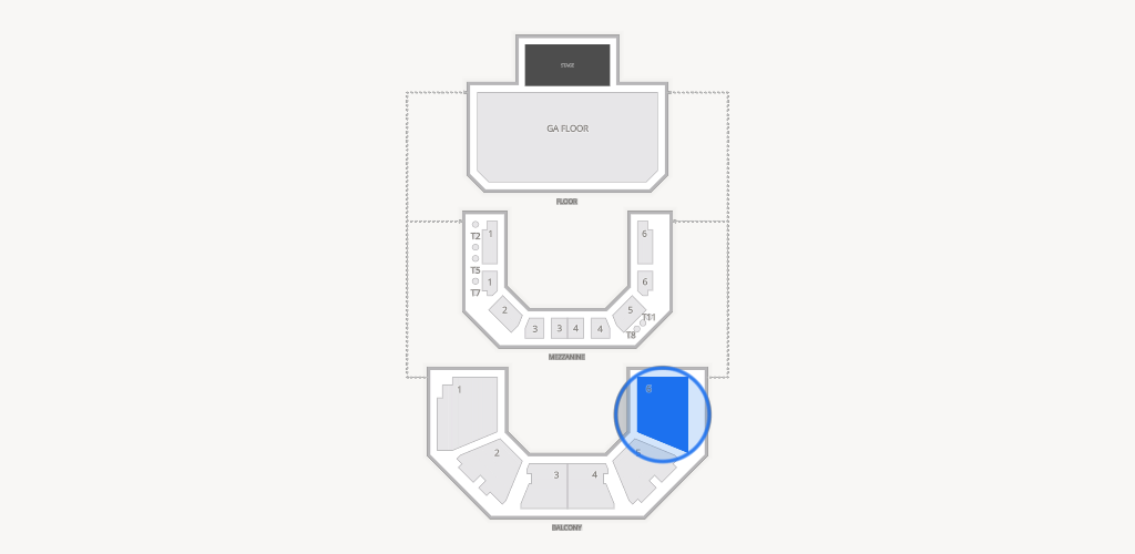 Austin City Limits Live at The Moody Theater Seating Chart