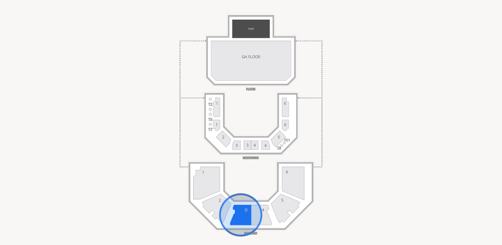 Austin City Limits Live at The Moody Theater Seating Chart