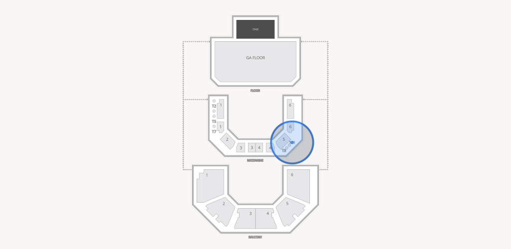 Austin City Limits Live at The Moody Theater Seating Chart