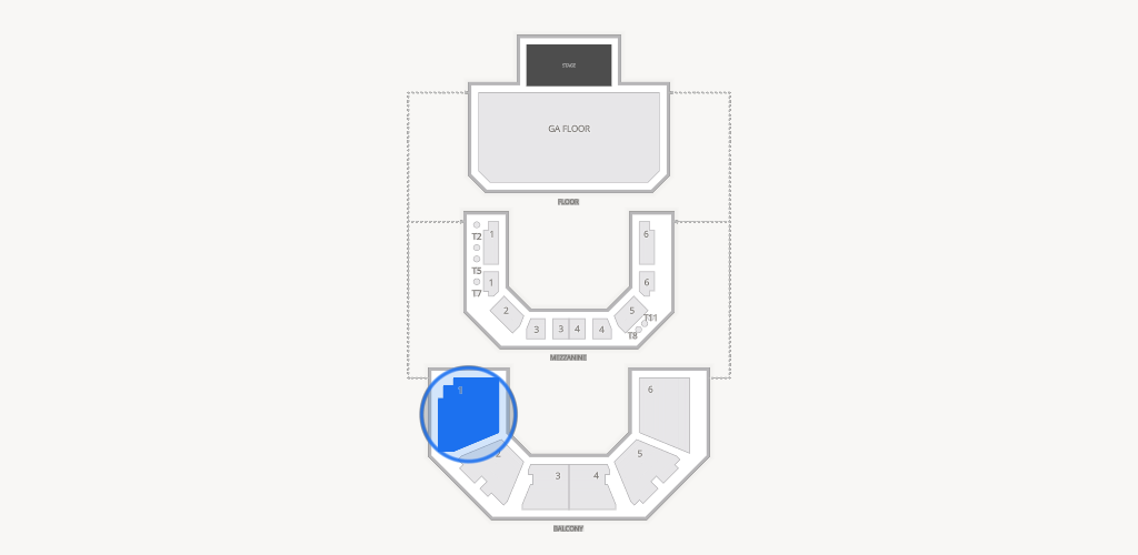 Austin City Limits Live at The Moody Theater Seating Chart