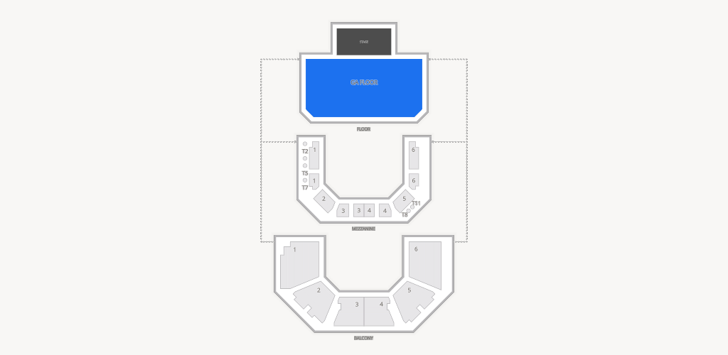 Austin City Limits Live at The Moody Theater Seating Chart