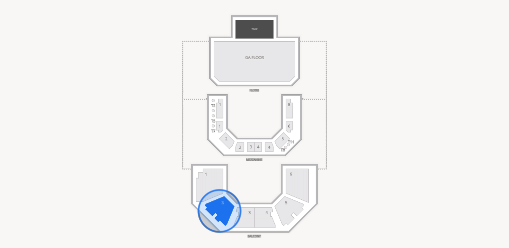 Austin City Limits Live at The Moody Theater Seating Chart
