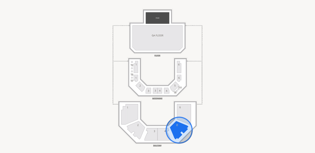 Austin City Limits Live at The Moody Theater Seating Chart