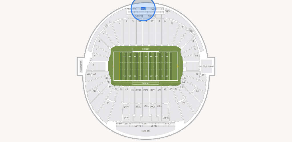 Autzen Stadium Seating Chart