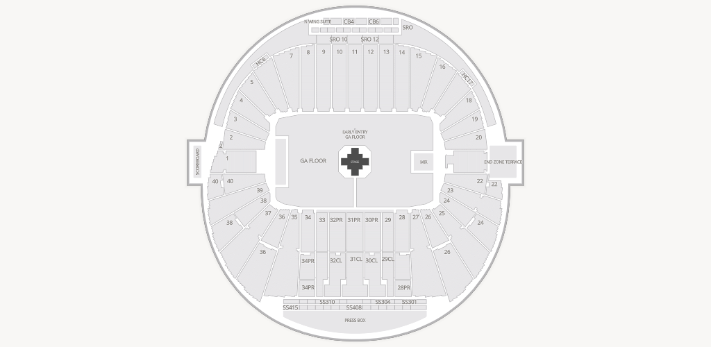 Autzen Stadium Seating Chart