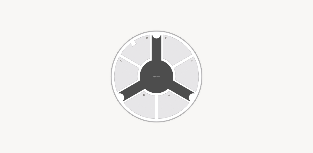 Awakening Theater at Wynn Las Vegas Seating Chart