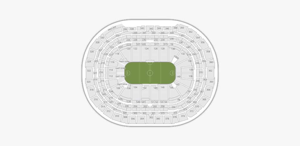 Ball Arena Seating Chart