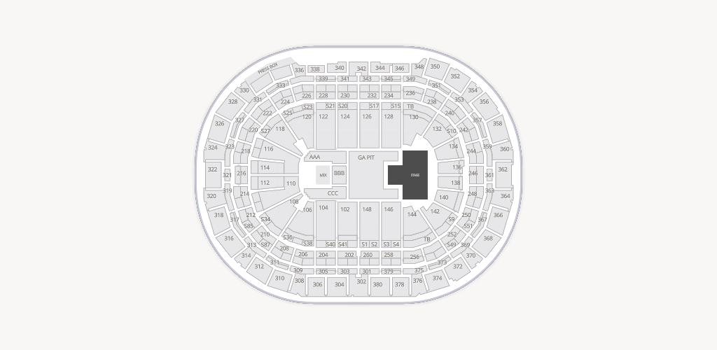 Ball Arena Seating Chart