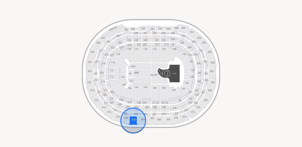 Ball Arena Seating Chart