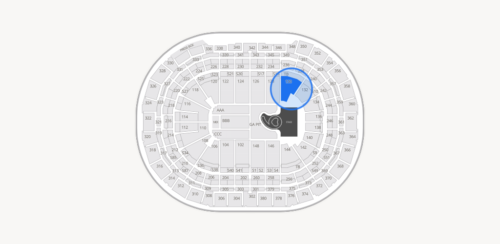 Ball Arena Seating Chart