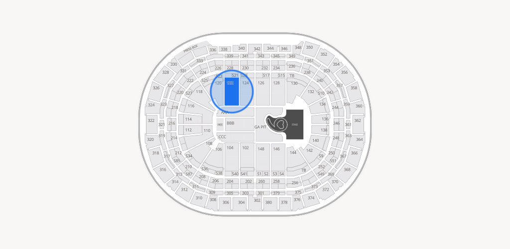Ball Arena Seating Chart