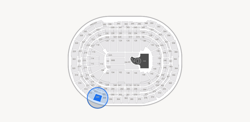Ball Arena Seating Chart