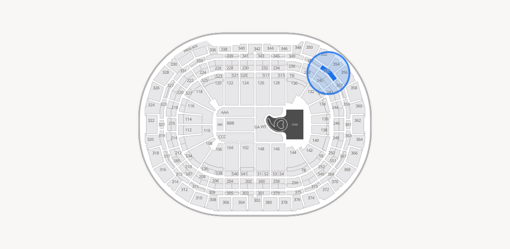 Ball Arena Seating Chart